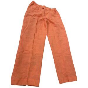 Bagazio Mens Coral Ramie Cotton Blend Casual Pants Size 34 SKU 8517